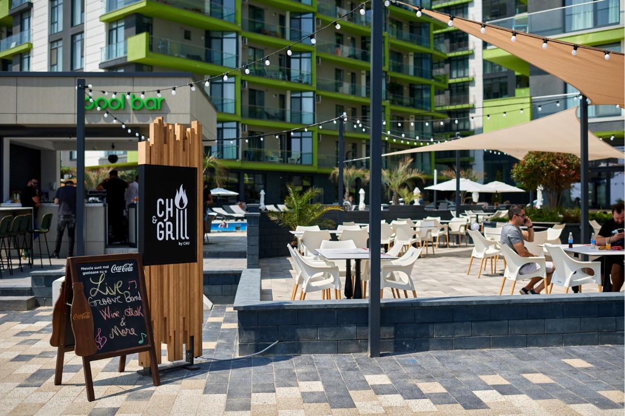Royale Sundance Studio 7 Beach Spa & Pool Mamaia Nord Exterior foto
